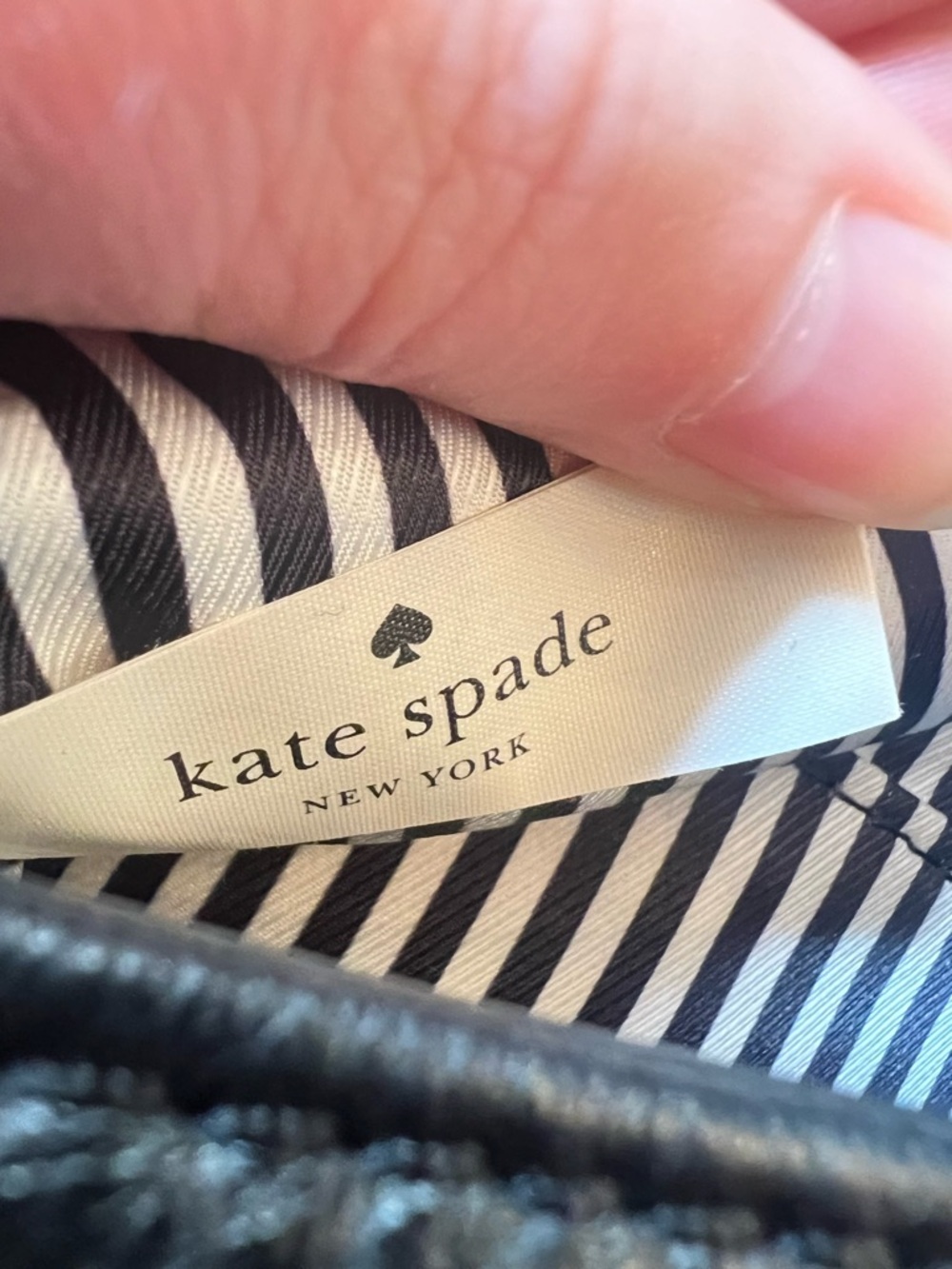 Kate Spade New York Black Leather Small Cobble Hill Toddy Bag - Picture 11 of 15